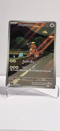Pokemon Kangaskhan 204/182 Destined Rivals Illustration Rare IR NM Card - Image 1