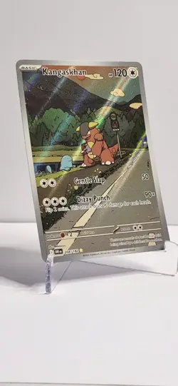 Pokemon Kangaskhan 204/182 Destined Rivals Illustration Rare IR NM Card - Image 2
