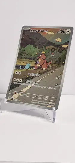 Pokemon Kangaskhan 204/182 Destined Rivals Illustration Rare IR NM Card - Image 3