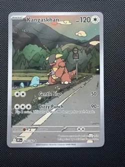Pokemon TCG Kangaskhan 204/182 Destined Rivals Illustration Rare Card - Image 1