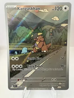 Pokemon TCG: Kangaskhan 204/182 Destined Rivals Illustration Rare Holo - Image 1