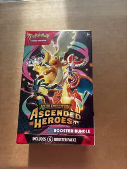 Pokemon TCG: Mega Evolution Ascended Heroes Booster Bundle 6 Pack New and Sealed - Image 4