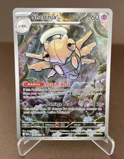 Shedinja 144/132 Illustration Rare - Mega Evolution - Pokemon TCG - NM/M - Image 1