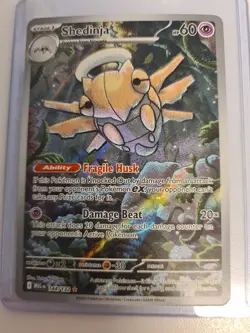 Shedinja 144/132 Illustration Rare Pokemon TCG Mega Evolution NM - Image 1