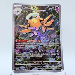Shedinja 144/132 Illustration Rare Mega Evolution Pokemon Card TCG NM - Image 1
