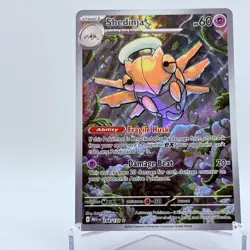 Shedinja 144/132 Illustration Rare Mega Evolution Pokemon Card TCG NM - Image 3