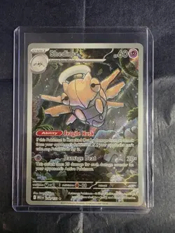 Pokemon TCG: Shedinja - 144/132 - Mega Evolution - Illustration Rare Holo - NM - Image 1