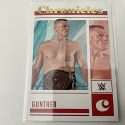 2023 Panini Chronicles WWE - Gold 49 Gunther 7/10!! - Image 1