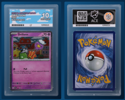Drifloon - (Cosmos Holo) 005 005 Me: Gem Mint Ace label 10. very low pop 1 of 16 - Image 3