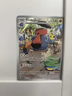 Pokemon Probopass TCG Scarlet & Violet Twilight Masquerade Holo Card 182/167 - Image 2