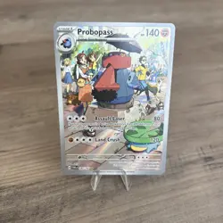 Pokemon TCG Probopass Illustration Rare Card 182/167 S&V Twilight Masquerade NM - Image 1