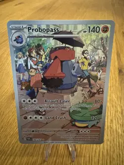 Pokemon TCG Probopass Illustration Rare Card 182/167 S&V Twilight Masquerade - Image 1