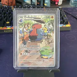 Pokemon Probopass TCG Scarlet & Violet Twilight Masquerade Holo Card 182/167 - Image 1