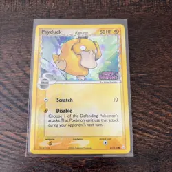 Pokemon TCG Psyduck 81/110 Holon Phantoms Reverse Holo Stamped English NM/LP+ - Image 1
