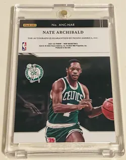 Nate Tiny Archibald 2021-22 Panini Noir On-Card Auto /99 🏀🔥✍ - Image 4