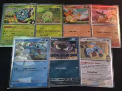 Pokemon TCG Ascended Heroes Cosmos Holo Promos (Complete Set of 7 All Near Mint) - Image 1