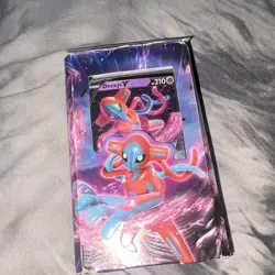 Pokemon TCG Deoxys V Battle Deck 60-Card Deck English Aquapolis Set - Image 2