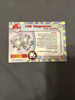 Magneton #82 - Topps Chrome - Pokemon- Vintage - Image 2