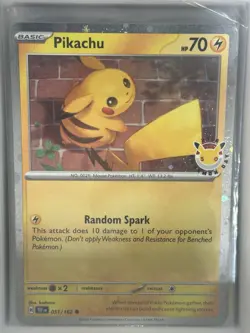 Pikachu - 051/162 - Pokemon Day 2026 Cosmos Holo - Pokemon TCG 👑 - Image 1
