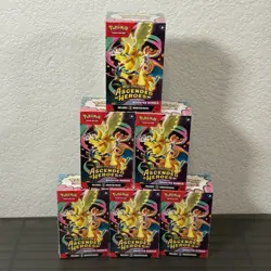 Pokemon TCG Ascended Heroes Booster Bundles - Lot of 6 Sealed Bundles - Image 1