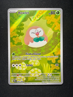 Pokemon TCG Rowlet 090/088 - Illustration Rare - Perfect Order - NM - Image 2