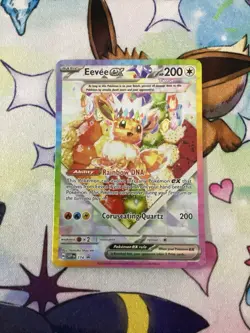 Eevee ex 174 Scarlet & Violet Promo Cards Holo Pokemon Tcg - Image 1