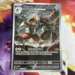 Bisharp 143/086 Pokemon TCG S&V Black Bolt Illustration Rare English - Image 1