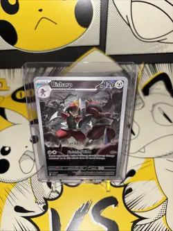 Bisharp 143/086 Pokemon TCG S&V Black Bolt Illustration Rare English NM/M - Image 1