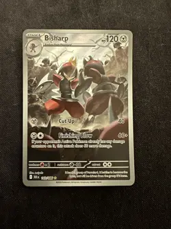 Bisharp 143/086 Pokemon TCG S&V Black Bolt Illustration Rare English NM/M - Image 1