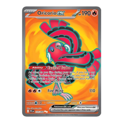 Pokemon TCG Oricorio ex 110/094 Rare Card Holo full Art Phantasmal Flames - Image 1