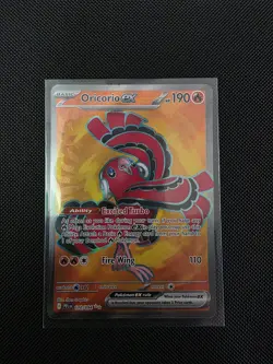 POKEMON TCG ORICORIO EX 110/094 FULL ART HOLO NM PHANTASMAL FLAMES - Image 3