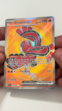 Pokemon TCG Oricorio ex 110/094 Phantasmal Flames Full Art - Image 2
