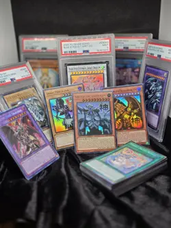 Yu-Gi-Oh Blue-Eyes White Dragon Lot PSA Raw Starlight Rare Cards NM - Image 1