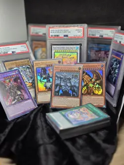 Yu-Gi-Oh Blue-Eyes White Dragon Lot PSA Raw Starlight Rare Cards NM - Image 2