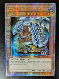 Blauaugiger W. Drache LC01-EN004 Quarter-Century-Rare YU-GI-OH Englisch NM - Image 1