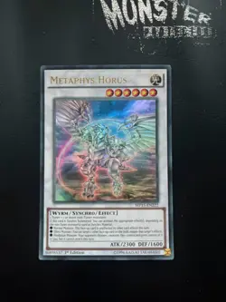 YUGIOH METAPHYS HORUS ULTRA RARE MP15-EN222 1ST EDITION - Image 1