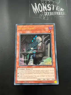 YUGIOH WIGHTMARE ULTRA RARE DUOV-EN065 1ST EDITION - Image 1