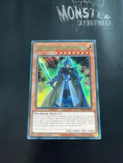 YUGIOH LEGENDARY KNIGHT CRITIAS GREEN ULTRA RARE DLCS-EN002 1ST EDITION - Image 1