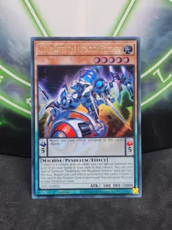 Yugioh Disablaster the Negation Fortress INFO-EN026 Ultra Rare 1st Edition NM - Image 1
