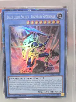 Yugioh! Black Luster Soldier 1st Edition Collector's Rare PSA 10 - Image 3