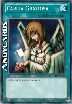 CARITA GRAZIOSA • (Graceful Charity) • Mosaico • BP02 IT137 • Unl • Yugioh! - Image 1