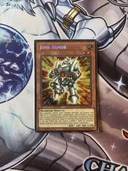 (BLGG) Yugioh Junk Armor BLGG-EN032 Secret Rare 1st Edition NM - Image 1