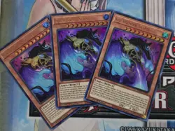 Yugioh - 3x Guardian Slime LED7-EN003 Ultra Rare 1st Edition Near Mint - Image 1