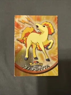 2000 Topps Chrome Pokemon TV Animation Edition Ponyta #77 - Image 1