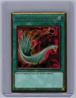 Harpie's Feather Duster MAGO-EN042 Maximum Gold Yu-Gi-Oh 1st Edition NM - Image 1