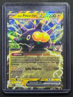Hop's Pincurchin ex Holo Double Rare ME: Ascended Heroes 068/217 NM - Image 1