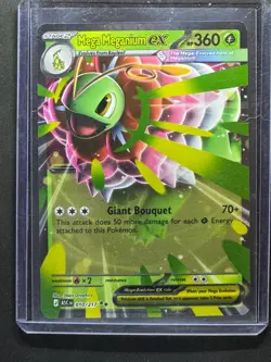 Mega Meganium ex Holo Double Rare ME: Ascended Heroes 010/217 NM - Image 1