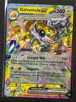 Galvantula ex - Holo Double Rare SV07: Stellar Crown 051/142 NM - Image 1