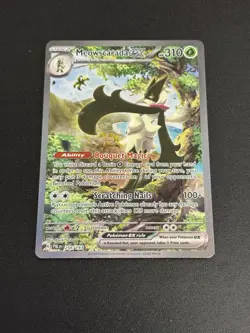 Pokemon TCG Meowscarada EX Special Illustration Rare 256/193 Pack Fresh Mint - Image 2