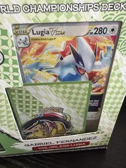 NEW Pokemon World Championships Deck 2023 Yokohama GABRIL FERNANDEZ - Image 4
